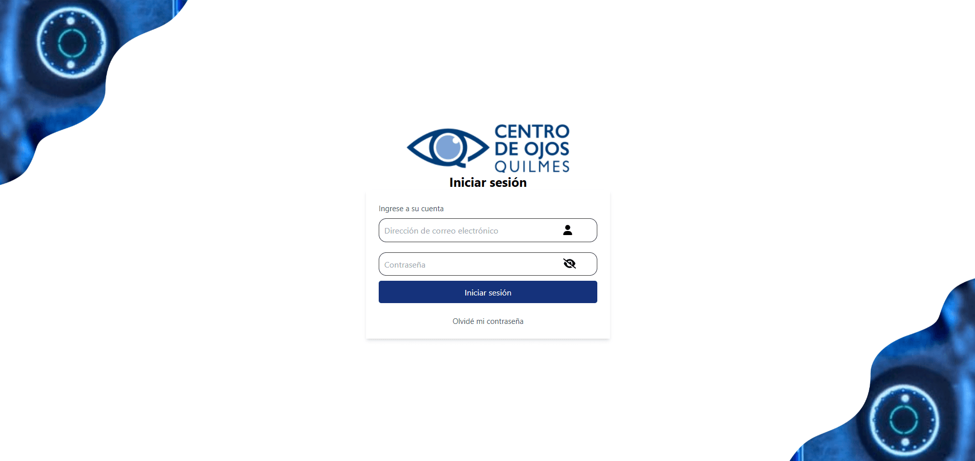 Inicio de sesión